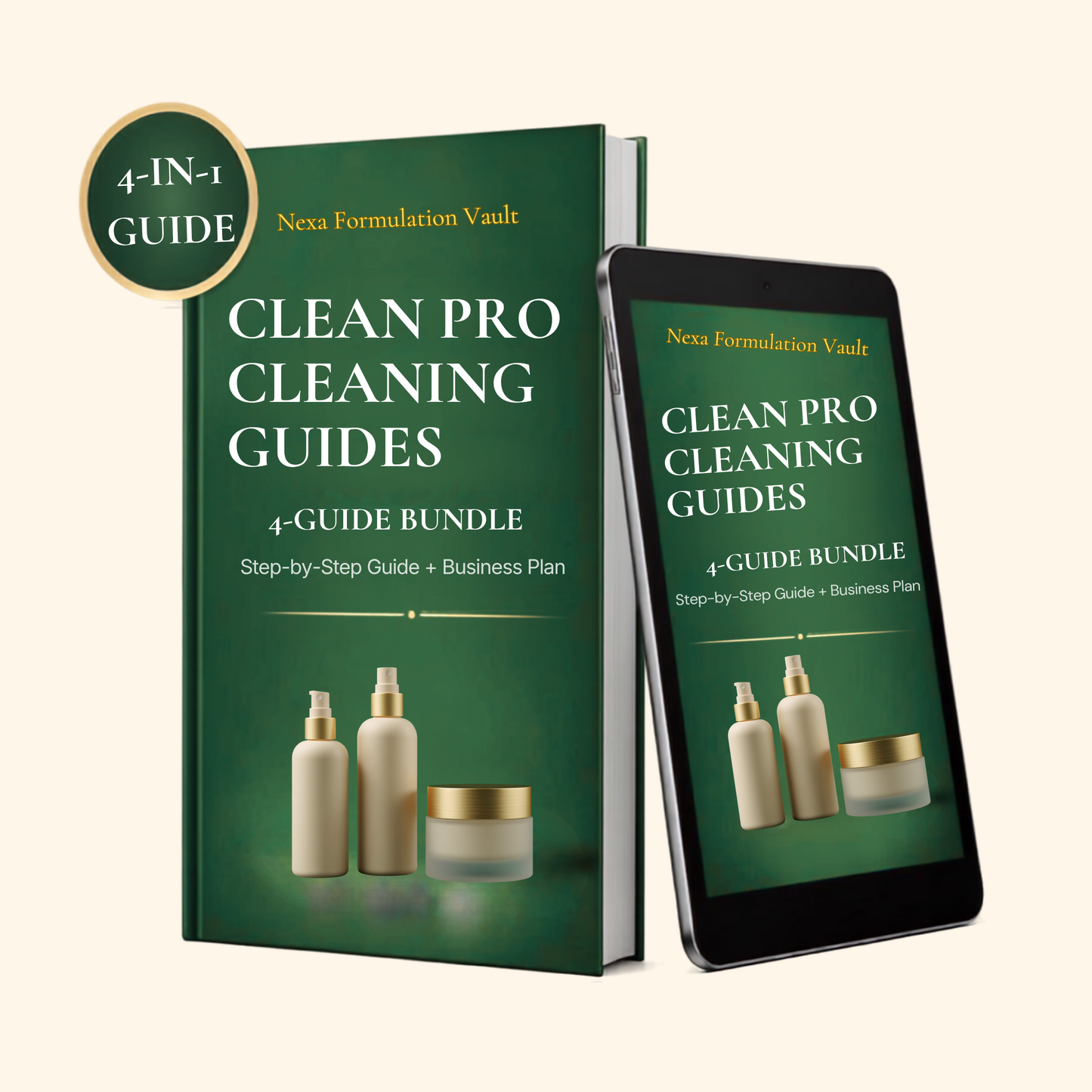 Total Clean Pro — 4 Cleaning Guides Bundle