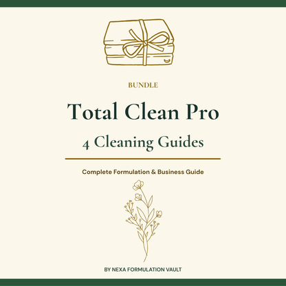 Total Clean Pro — 4 Cleaning Guides Bundle