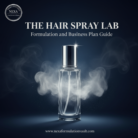 THE HAIR SPRAY LAB - Formulation and Business Plan Guide