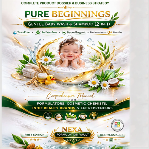 Pure Beginnings Baby Wash & Shampoo Cover