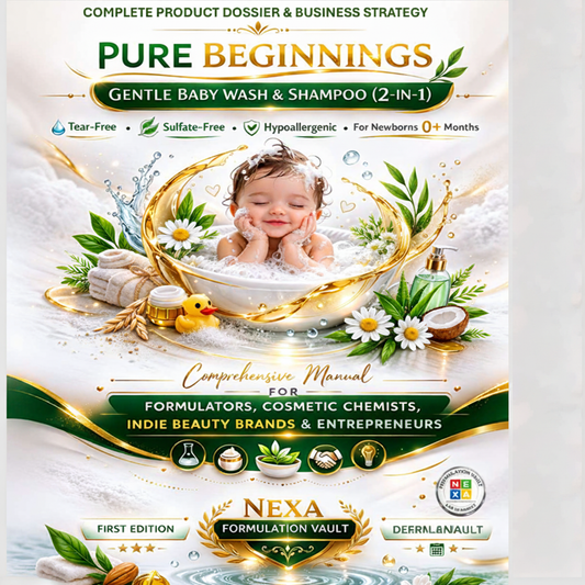 Pure Beginnings Baby Wash & Shampoo Cover