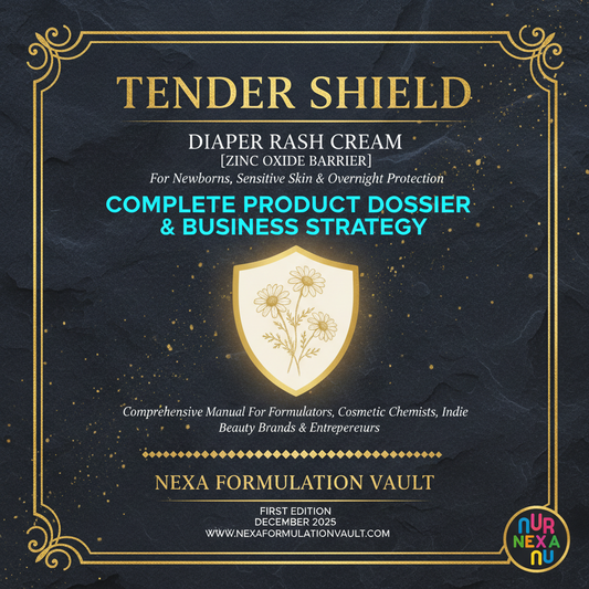 Tender Shield — Diaper Rash Cream (Zinc Oxide Barrier) Formulation Guide