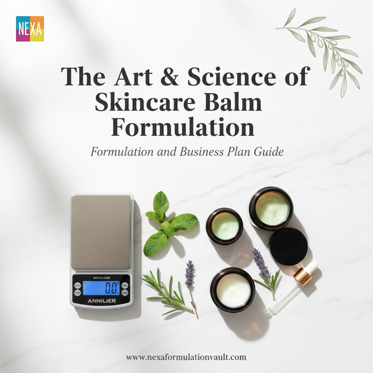 The Art & Science of Skincare Balm Formulation Cover